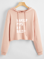 CROP TOP HOODIE